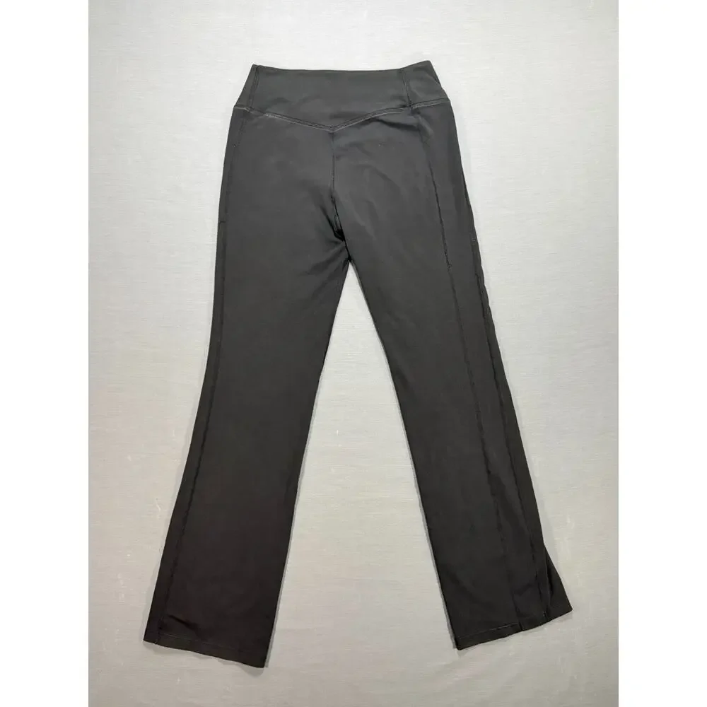 Nike Dri-FIT Women’s Medium Black Bootcut Yoga Pants Flare Leg 31' Inseam